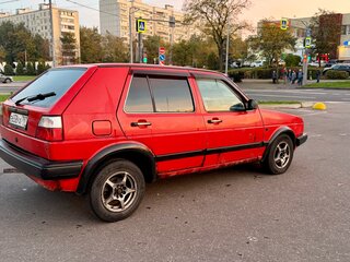 1988 Volkswagen Golf II, красный, 100000 рублей, вид 5