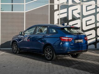 2021 Lada (ВАЗ) Vesta SW I, синий, 1165000 рублей, вид 2