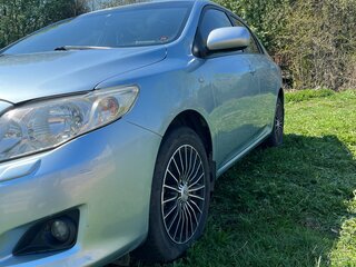 2008 Toyota Corolla X (E140, E150), голубой, 570000 рублей, вид 1