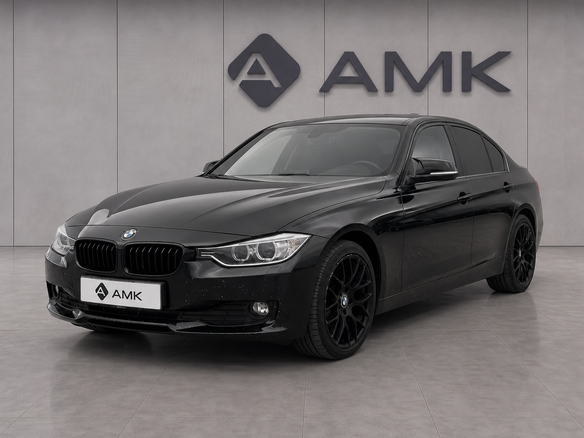 2014 BMW 3 серии 316i VI (F3x), чёрный, 1580000 рублей