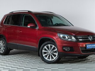2011 Volkswagen Tiguan I Рестайлинг, красный, 1279000 рублей, вид 1