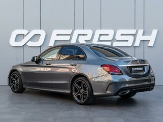 2018 Mercedes-Benz C-Класс 180 IV (W205) Рестайлинг, серый, 2970000 рублей, вид 2