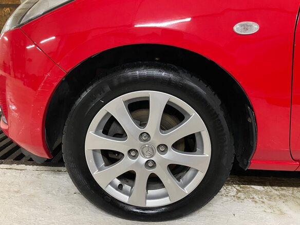 2008 Mazda 2 II (DE), красный, 690000 рублей - вид 6