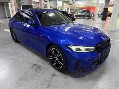 2024 BMW 3 серии 320d xDrive VII (G2x) Рестайлинг 2, синий, 6790000 рублей, вид 4