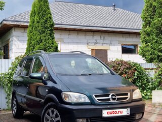 2004 Opel Zafira A Рестайлинг, зелёный, 330000 рублей, вид 1