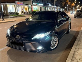 2021 Toyota Camry VIII (XV70), чёрный, 3000000 рублей, вид 3