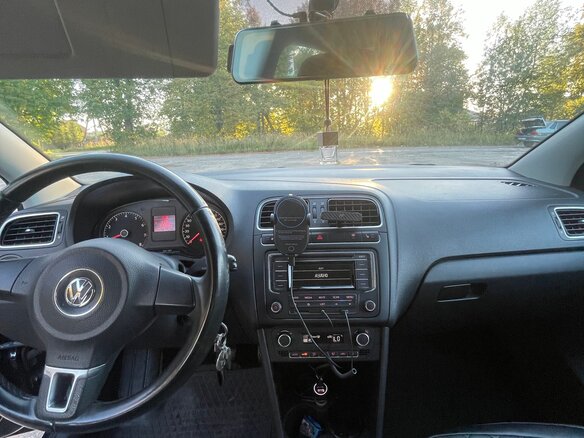 2013 Volkswagen Polo V, чёрный, 675000 рублей - вид 7