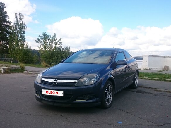 2007 Opel Astra GTC H Рестайлинг, синий