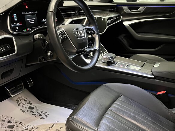 2022 Audi A6 45 TFSI V (C8), белый, 4850000 рублей - вид 8