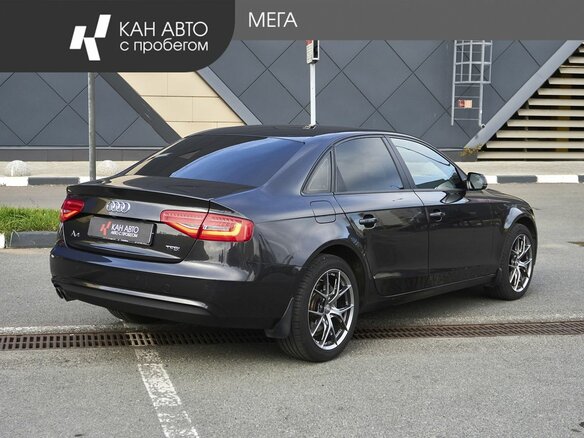 2014 Audi A4 IV (B8) Рестайлинг, чёрный, 1200000 рублей - вид 1