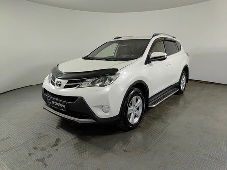 2013 Toyota RAV4 IV (XA40), белый, 1644200 рублей, вид 1