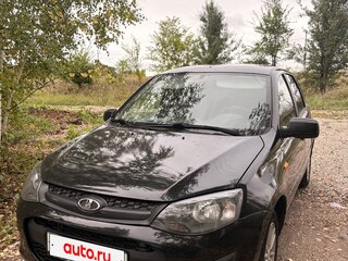 2016 Lada (ВАЗ) Kalina II, чёрный, 405000 рублей, вид 1