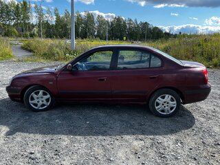 2008 Hyundai Elantra ТагАЗ III (XD2) Рестайлинг, красный, 220000 рублей, вид 4