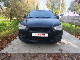 2013 Mitsubishi ASX I, чёрный, 800000 рублей, вид 1