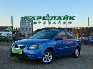 2011 Kia Rio II Рестайлинг, синий, 469000 рублей, вид 2