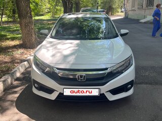 2018 Honda Civic X, белый, 1849000 рублей, вид 1