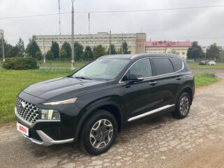 2022 Hyundai Santa Fe IV Рестайлинг, чёрный, 2570000 рублей, вид 2
