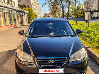 2008 Hyundai Elantra IV (HD), чёрный, 500000 рублей, вид 1