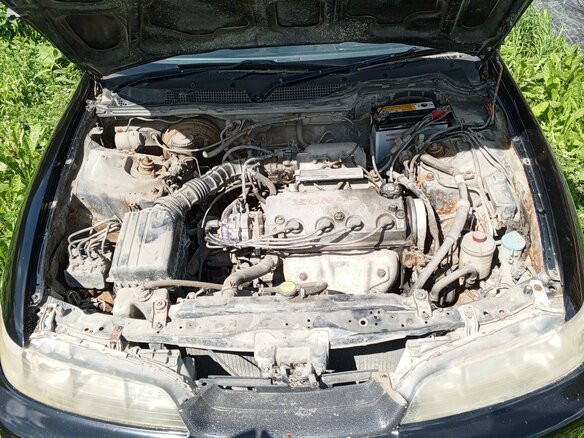 1998 Honda Integra III Рестайлинг, чёрный, 200000 рублей - вид 6