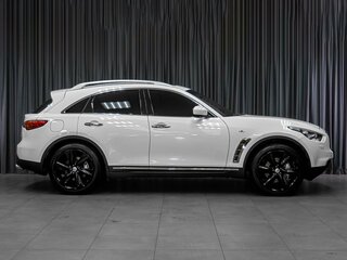 2012 Infiniti FX50 II (S51) Рестайлинг, белый, 2279000 рублей, вид 5