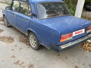 2005 Lada (ВАЗ) 2107, синий, 80000 рублей, вид 2