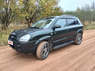 2007 Hyundai Tucson I, зелёный, 900000 рублей, вид 1
