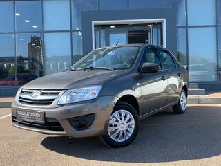 2017 Lada (ВАЗ) Granta I, коричневый, 465000 рублей, вид 1