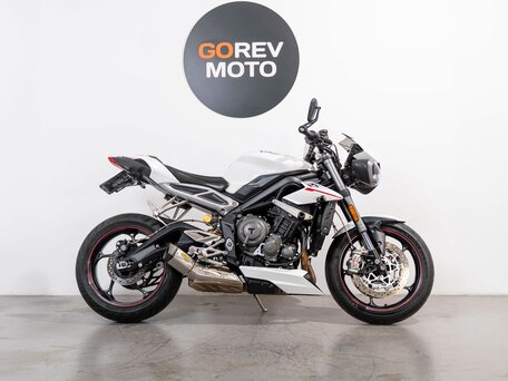 2019 Triumph Street Triple, белый, 830000 рублей, вид 2