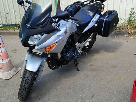 2005 Honda CBF 600, серебристый, 350000 рублей, вид 2