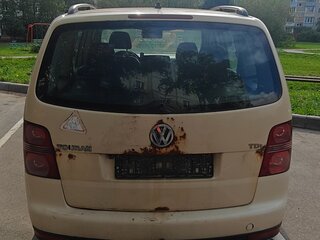 2007 Volkswagen Touran I Рестайлинг, бежевый, 380000 рублей, вид 4
