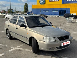 2009 Hyundai Accent ТагАЗ II, бежевый, 350000 рублей, вид 4