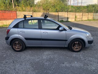 2007 Kia Rio II, серебристый, 345000 рублей, вид 5