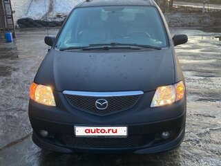 2003 Mazda MPV II (LW) Рестайлинг, чёрный, 590000 рублей, вид 2