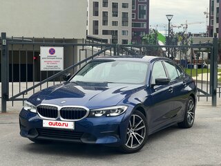 2020 BMW 3 серии 318d VII (G2x), синий, 2800000 рублей, вид 1