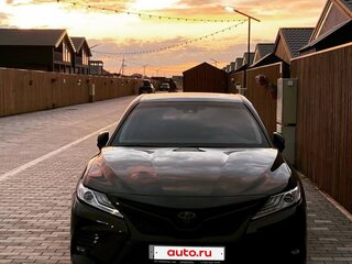 2018 Toyota Camry VIII (XV70), чёрный, 2550000 рублей, вид 2