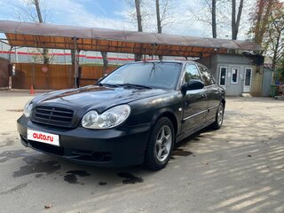 2007 Hyundai Sonata ТагАЗ IV (EF) Рестайлинг, чёрный, 300000 рублей, вид 1