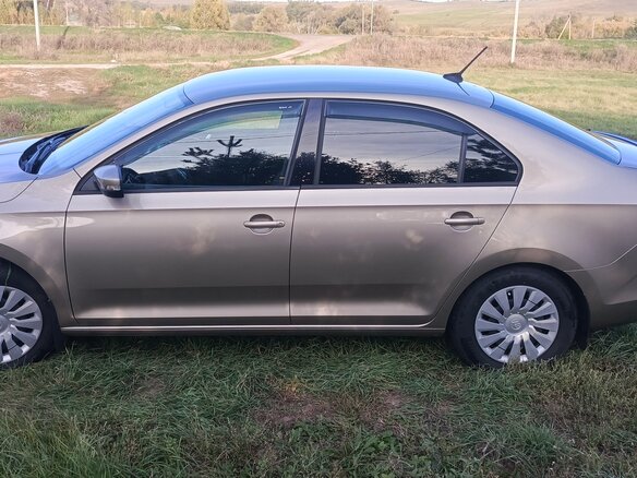 2020 Skoda Rapid II, коричневый, 1650000 рублей - вид 8