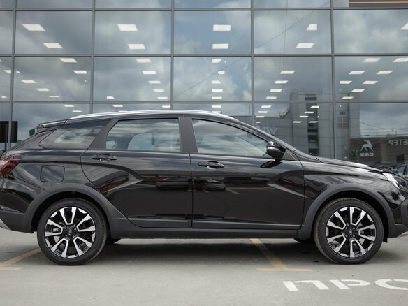 2026 Lada (ВАЗ) Vesta SW Cross I Рестайлинг (NG), чёрный - вид 4
