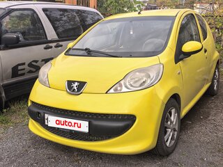 2007 Peugeot 107 I, жёлтый, 260000 рублей, вид 1