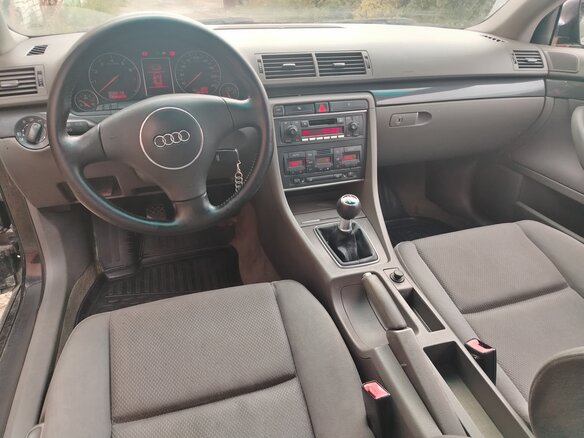 2004 Audi A4 II (B6), чёрный, 355000 рублей - вид 6