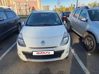 2009 Renault Clio III Рестайлинг, белый, 500000 рублей, вид 1
