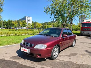2009 Kia Spectra I Рестайлинг 2, красный, 460000 рублей, вид 1
