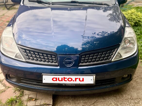 2007 Nissan Tiida I, синий, 450000 рублей