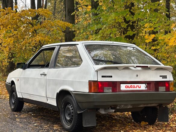 1990 Lada (ВАЗ) 2108, белый, 185000 рублей - вид 4