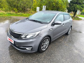 2015 Kia Rio III Рестайлинг, серый, 900000 рублей, вид 5