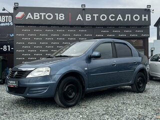 2010 Renault Logan I Рестайлинг, синий, 549000 рублей, вид 1
