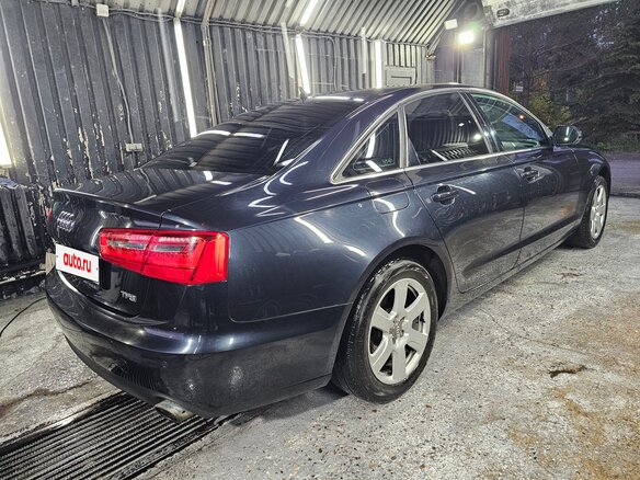 2014 Audi A6 IV (C7), синий, 1620000 рублей - вид 3