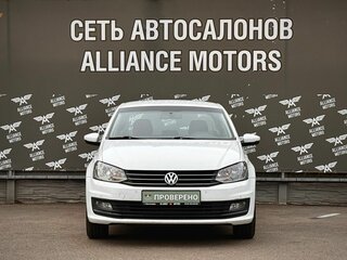 2020 Volkswagen Polo V Рестайлинг, белый, 999000 рублей, вид 2