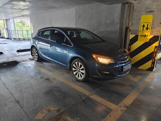 2013 Opel Astra J Рестайлинг, синий, 670000 рублей, вид 5