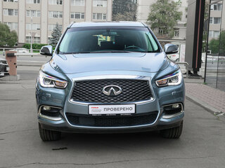 2017 Infiniti QX60 I Рестайлинг, серый, 2350000 рублей, вид 2